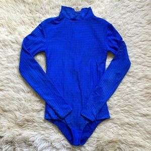 ACACIA Swimwear 2022 *EXCLUSIVE* Ehukai Mesh One Piece in Royal